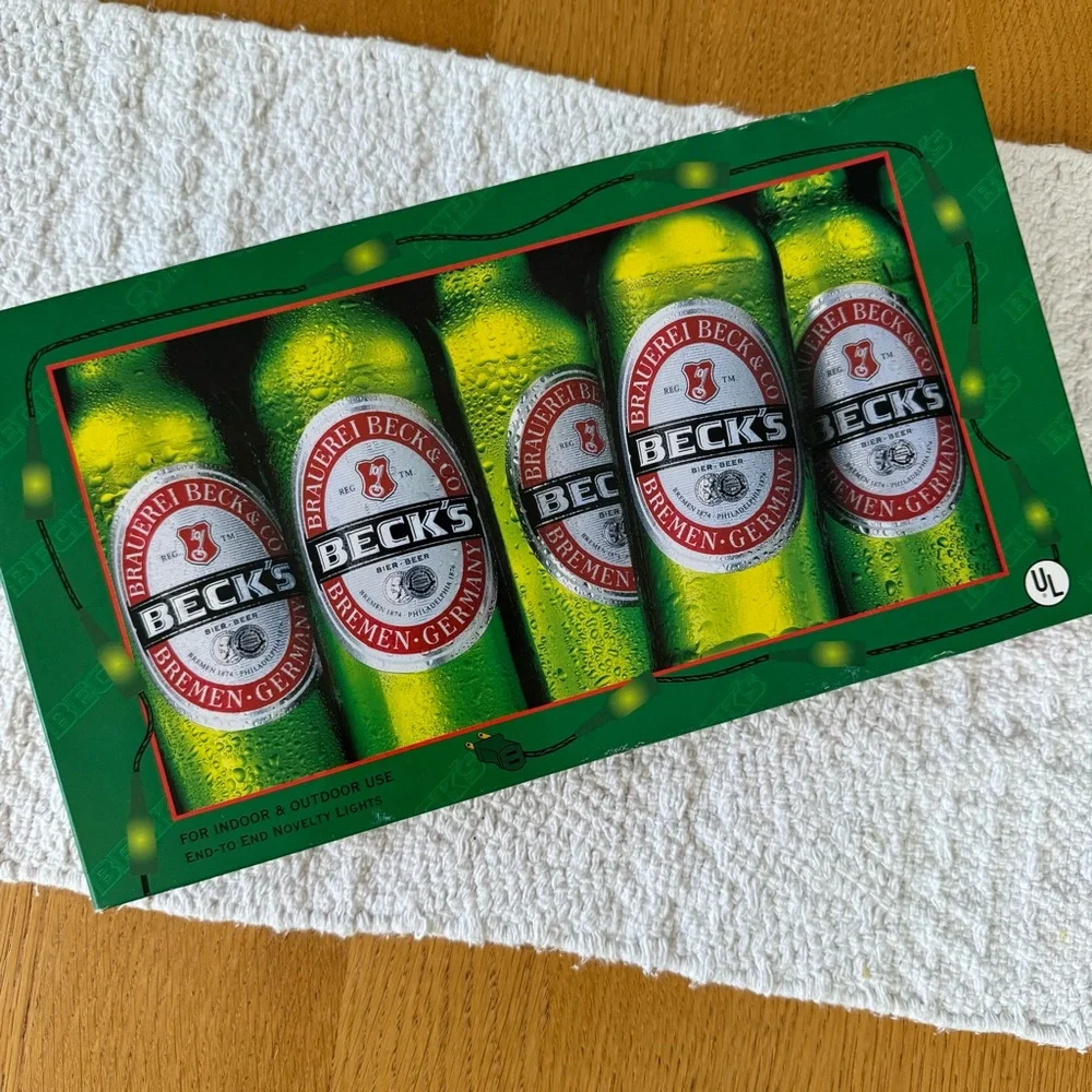Beck's Green Bottle String Lights